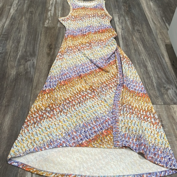 ANTHROPOLOGIE Daily Practice Purple Motiff Treasure Dress size small - Picture 13 of 16